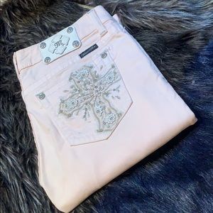 Miss Me Skinny Jeans 30 w x 32 1/2/inseam midrise